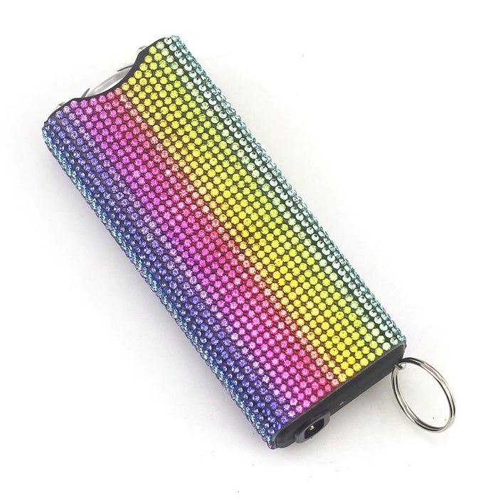 Wholesale Plastic Diamond Flashlight Keychain JDC-KC-TouMS003