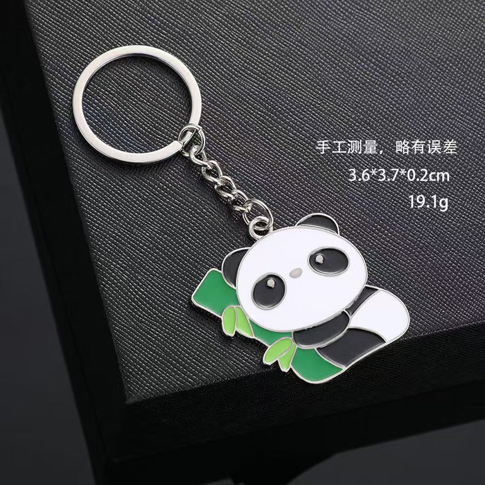 Wholesale Multi functional metal keychain refrigerator sticker small gift travel commemorative pendant