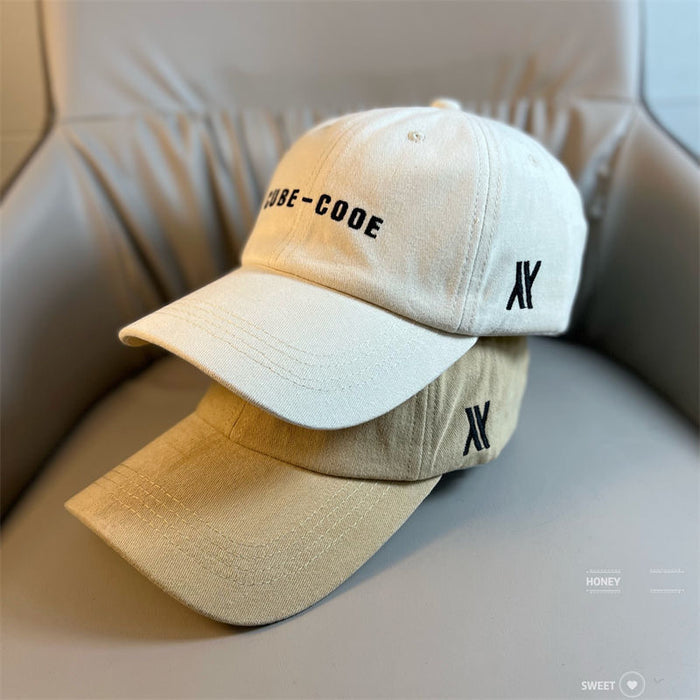 Wholesale Baseball Cap Small Soft Top, Korean Style Trendy Brand Hat Cool Casual Peaked Cap