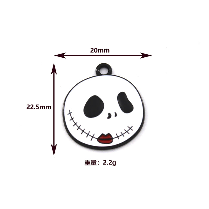 Wholesale 10cs   series diy alloy oil earrings pendant accessories factory direct sales