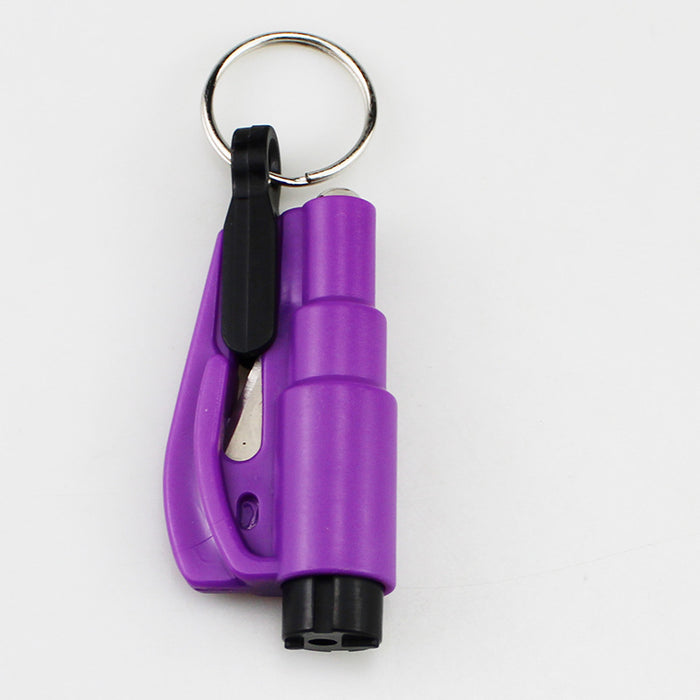 Wholesale Pink Plastic Car Emergency Hammer Window Breaker Safety Escape Tool For Resale