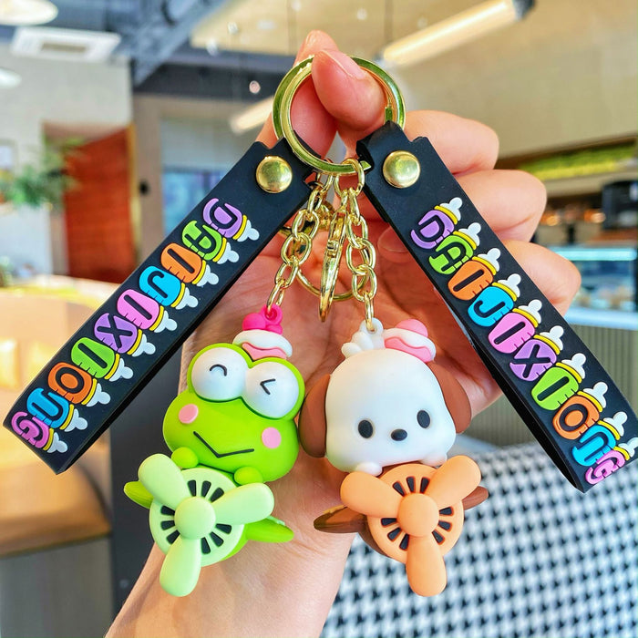 Wholesale  Cartoon Keychain  Keychain Pendant Women's  Couple Key Chain