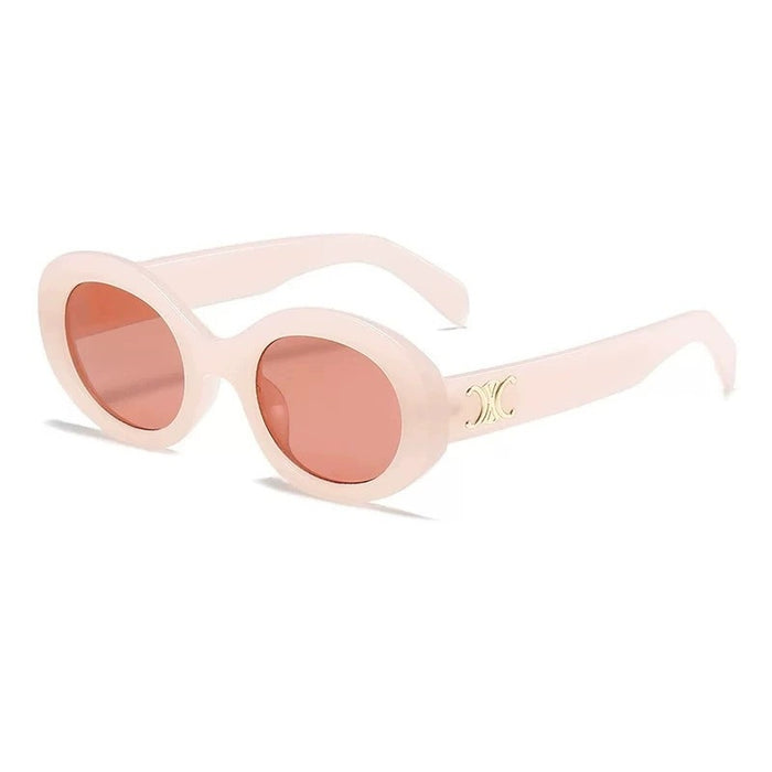 Wholesale Retro sunglasses, women's cat eyes, oval shaped, high-end, sun protection, UV protection, polarized sunglasses