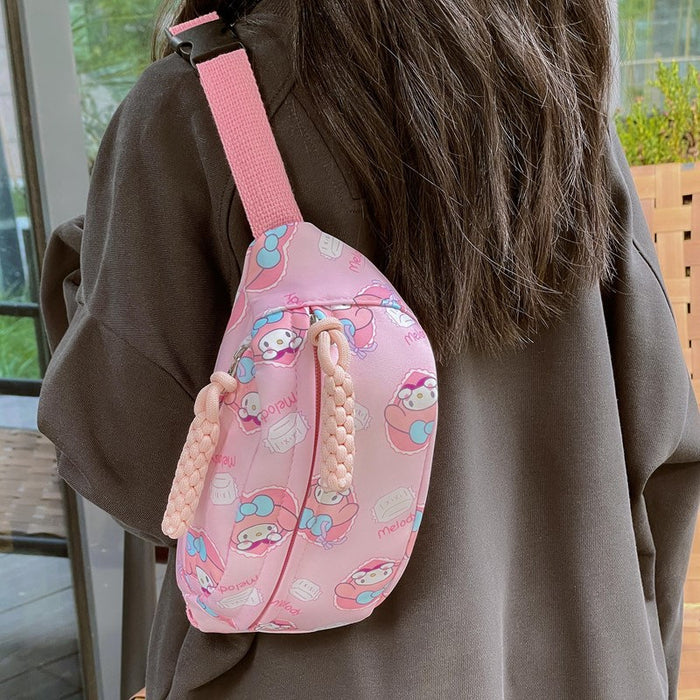 Wholesale Fashionable and casual children's bag cartoon cute and simple lightweight crossbody bag