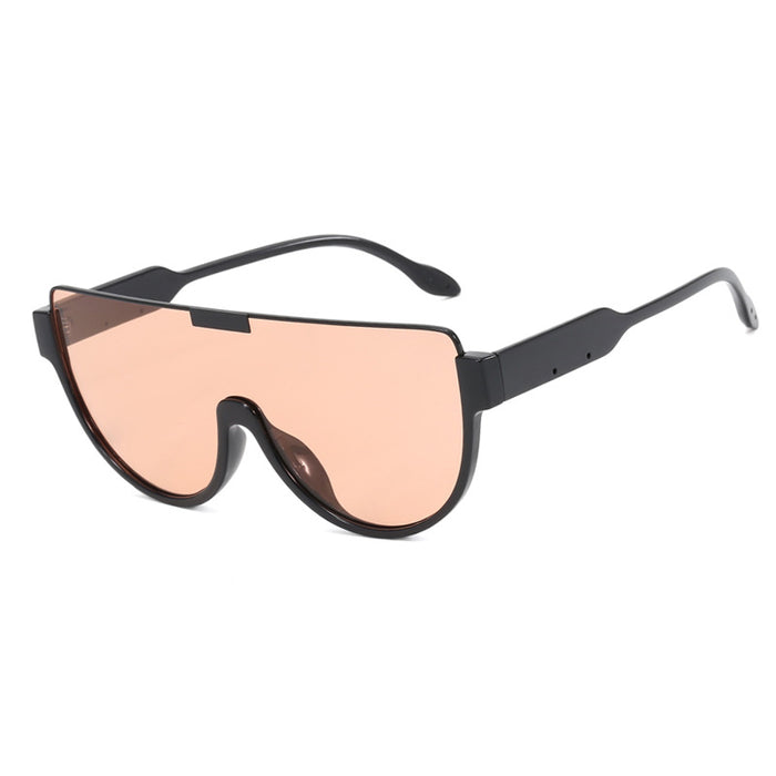 Wholesale Conjoined sunglasses, brown sunglasses, UV resistant glasses