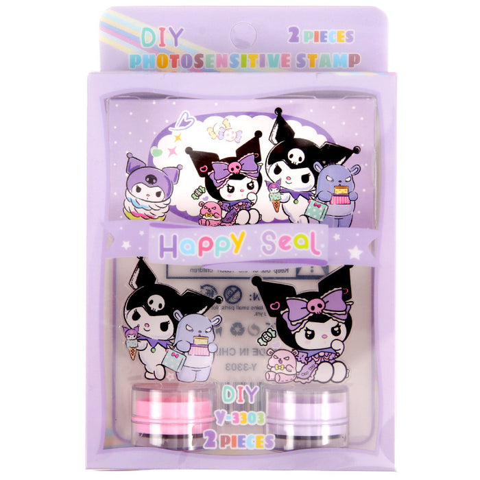 Wholesale Plastic Random One Cartoon Acrylic Seal Photosensitive Seal (F) JDC-SE-FangK001