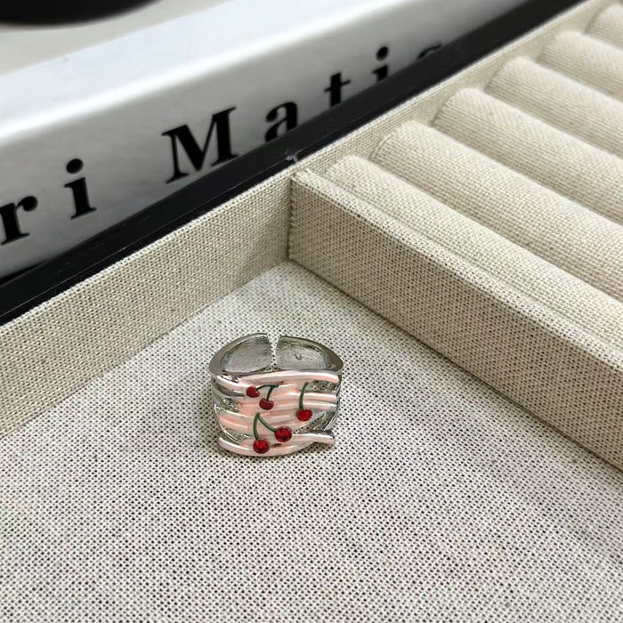 Wholesale Handcrafted Enamel Rose Ring