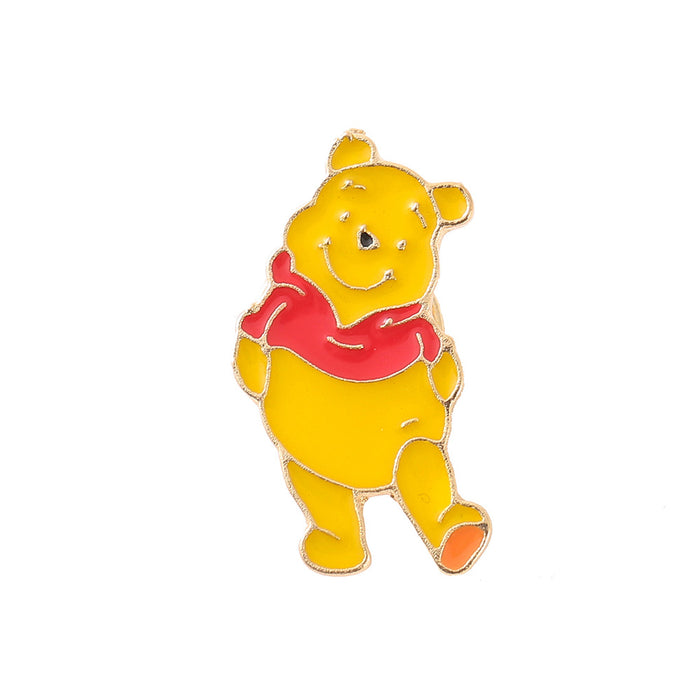 Wholesale Cartoon Metal Brooch Pin Casual Jewelry Accessory For Bags Clothing