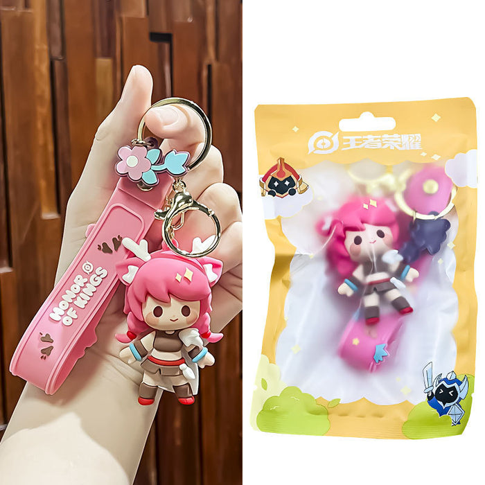 Wholesale Cartoon 3D Doll PVC Keychain JDC-KC-MingT052