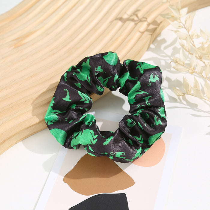 Wholesale Halloween Polyester Pumpkin Printed Hairband JDC-HS-Shil004