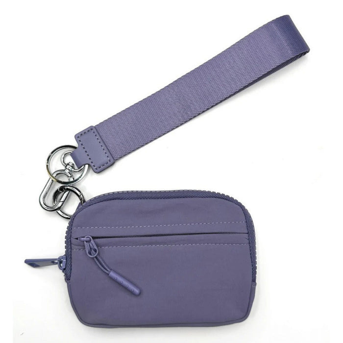 Wholesale Waterproof Nylon Small Purse with Wrist Multi-function Card Holder Keychain Women Coin Coin Purse