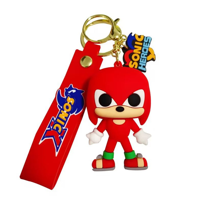 Wholesale Random Cartoon Doll Silicone Keychain JDC-KC-HongSheng008