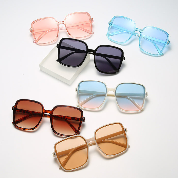 Wholesale Rice Nail Square Sunglasses Women's Sunglasses Gradient UV Protection