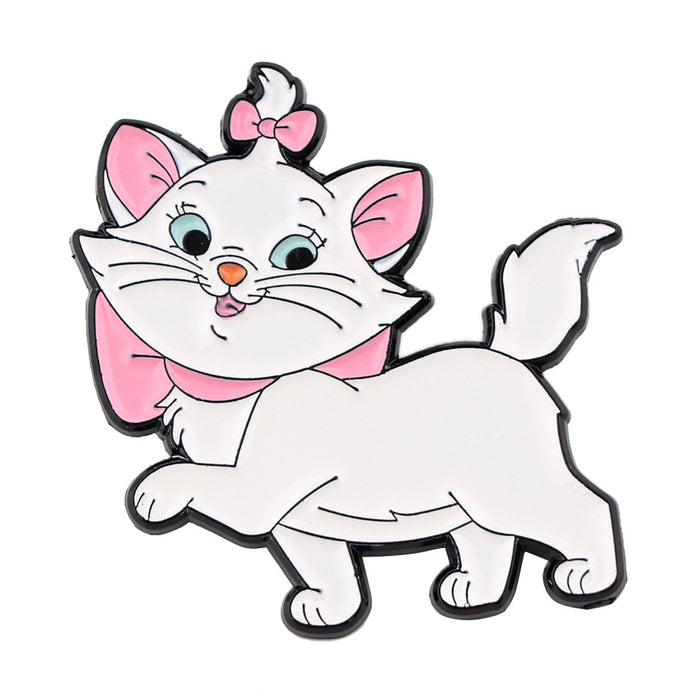 Wholesale Cartoon Bow White Cat Series Animation Anime Brooch Badge Clothing Backpack Decoration