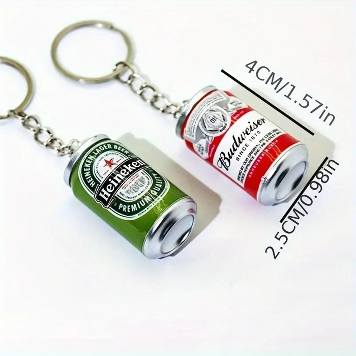 Wholesale Alloy Beer Model Keychain JDC-KC-FuLong001