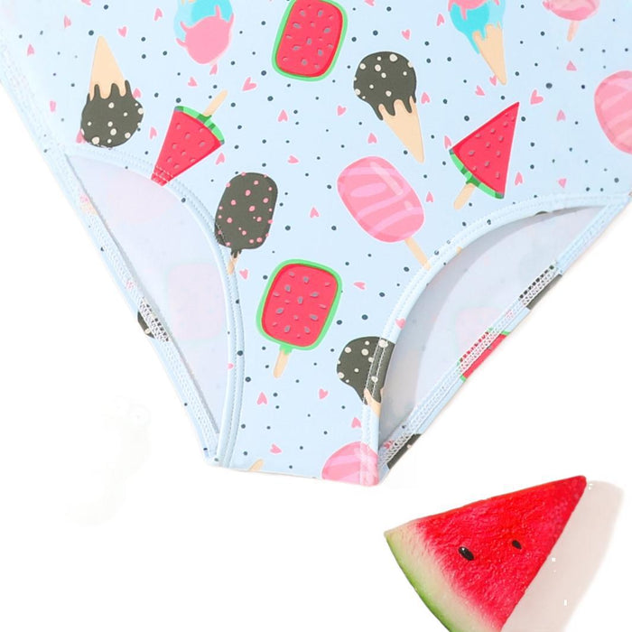 Wholesale Cute bow swimsuit for conjoined children