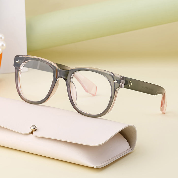 Wholesale  square frame glasses frame men can match myopia glasses optical frame men's glasses