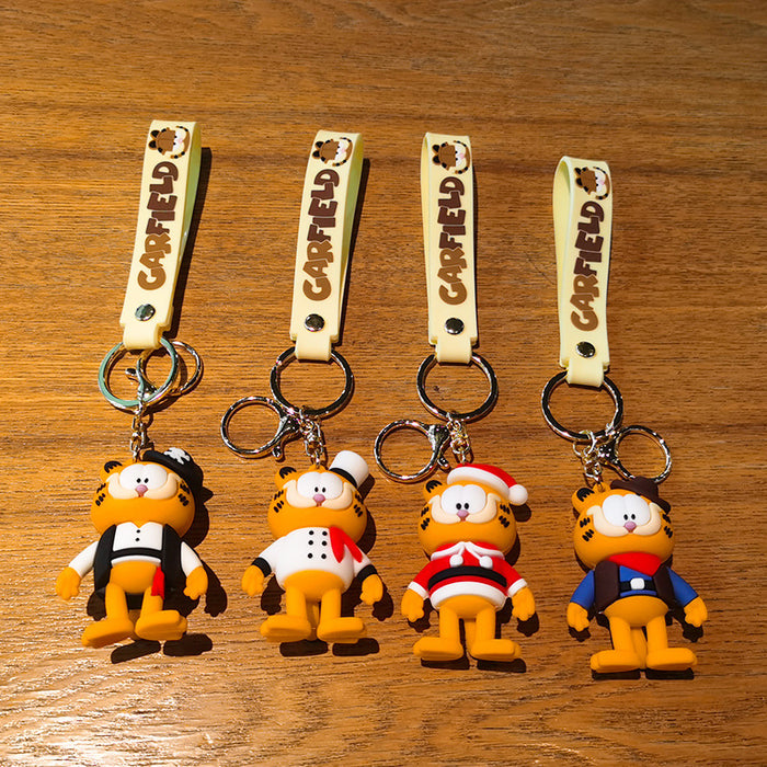 Wholesale Cartoon 3D Doll Rubber Keychain JDC-KC-Tingm038