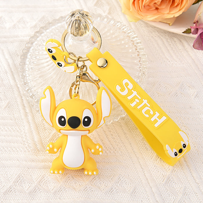 Wholesale Star Baby Keychain Doll Creative Cute Pendant Silicone Keychain Pendant