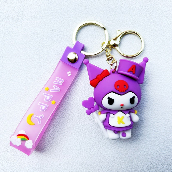 Wholesale PVC Cartoon Doll Keychain JDC-KC-WuYi195