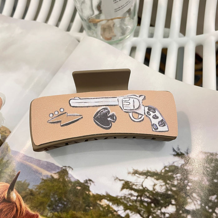 Wholesale  square hairpin patch temperament simple Hair Clips