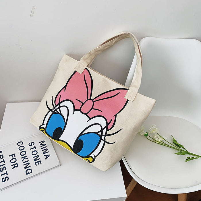 Wholesale Cartoon Canvas Tote Bag JDC-HB-ZeTeng001