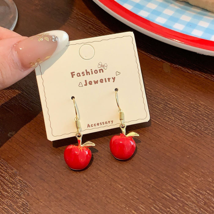 Wholesale Cute Red Earrings Studs Set for Everyday Jewelry Accessory