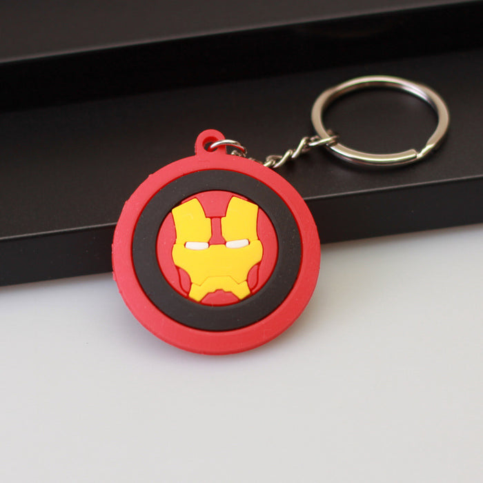 Wholesale  Cartoon Cartoon keychain pendant double-sided ornaments