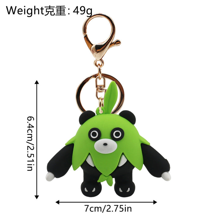 Wholesale Cartoon Cute Anime PVC Keychains JDC-KC-HaoAn007