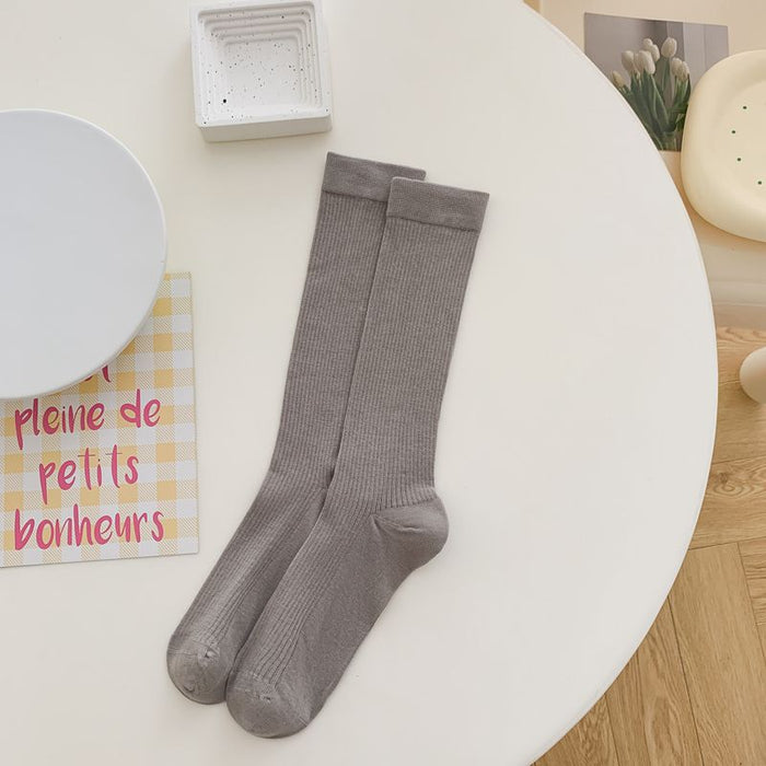 Wholesale Middle socks, pure cotton long socks, pile socks