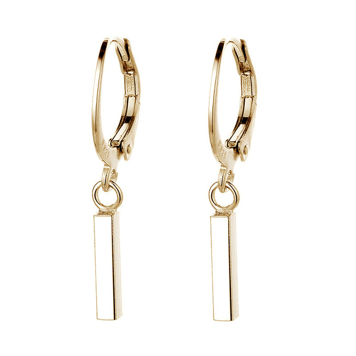 Wholesale Earrings with a simple and cool temperament, a niche design for girls, and geometric ear buckles