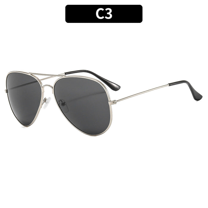 Wholesale Double Bridge Multi-color Men's PC Sunglasses JDC-SG-XIa065