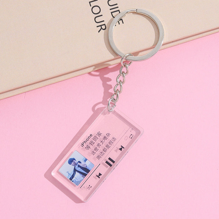 Wholesale Cartoon Cute Acrylic Keychain JDC-KC-AnDao004