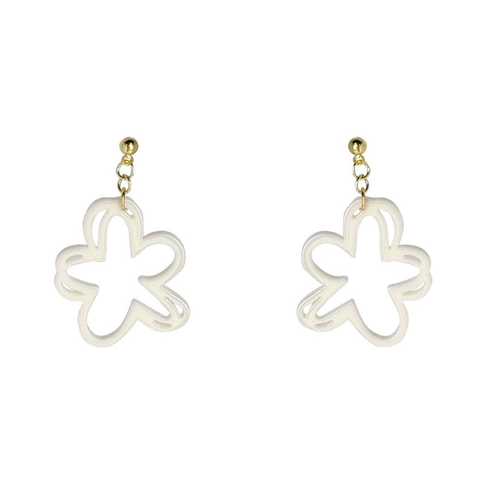 Wholesale Flower earrings, earrings, earrings, exaggerated earrings, pendants