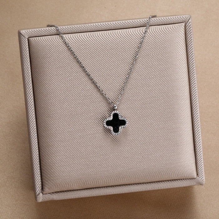 Wholesale Fade-Resistant Sweater Chain — Niche,  Light Luxury  and Sophisticated Titanium Steel Necklace