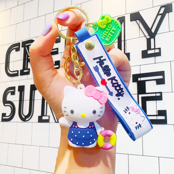 Wholesale Cartoon Doll PVC Keychain JDC-KC-LiuFan004