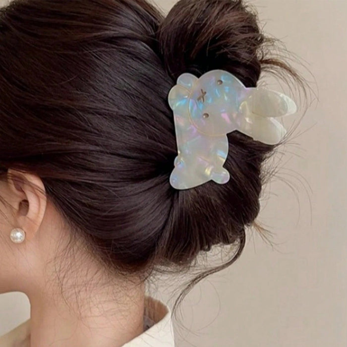 Wholesale Cute Animal Rabbit Puppy Hair Claw Acrylic Fashion Hair Accessory