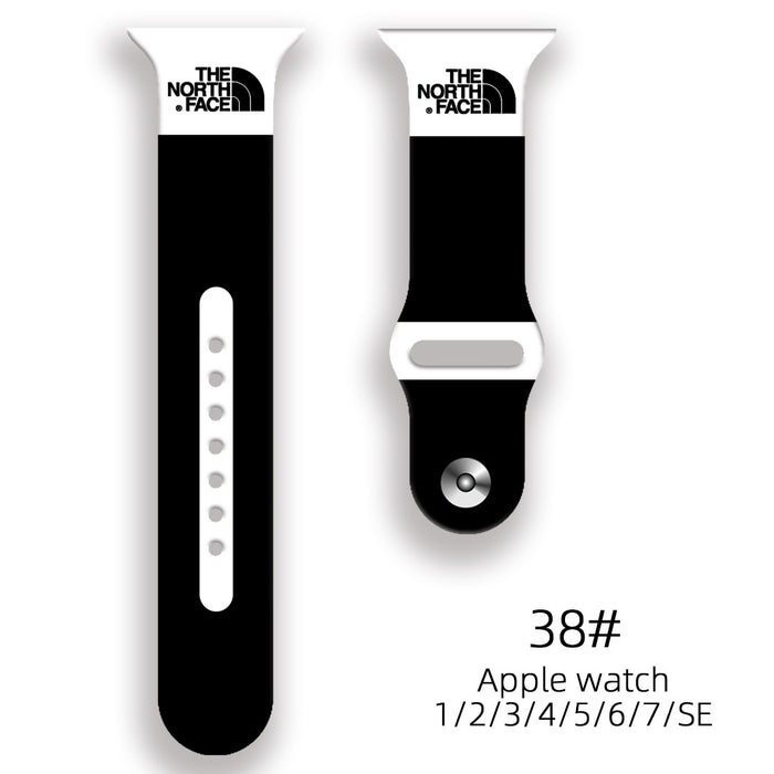 Wholesale Personalized Printed Silicone Watch Strap JDC-WD-NuoQi014