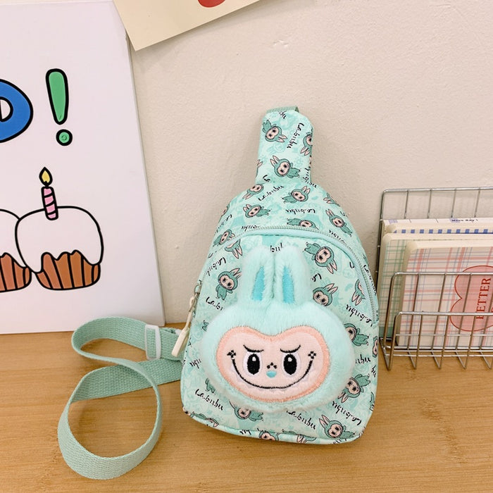 Wholesale New children's cartoon chest bag, waist bag, versatile crossbody bag for travel