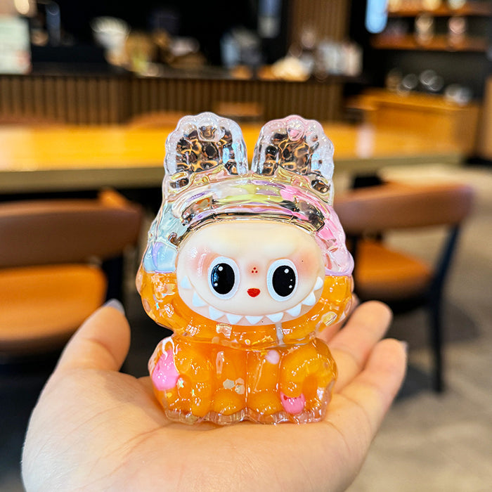 Wholesale Cute Oil-Soaked Molten Sand Doll Keychain