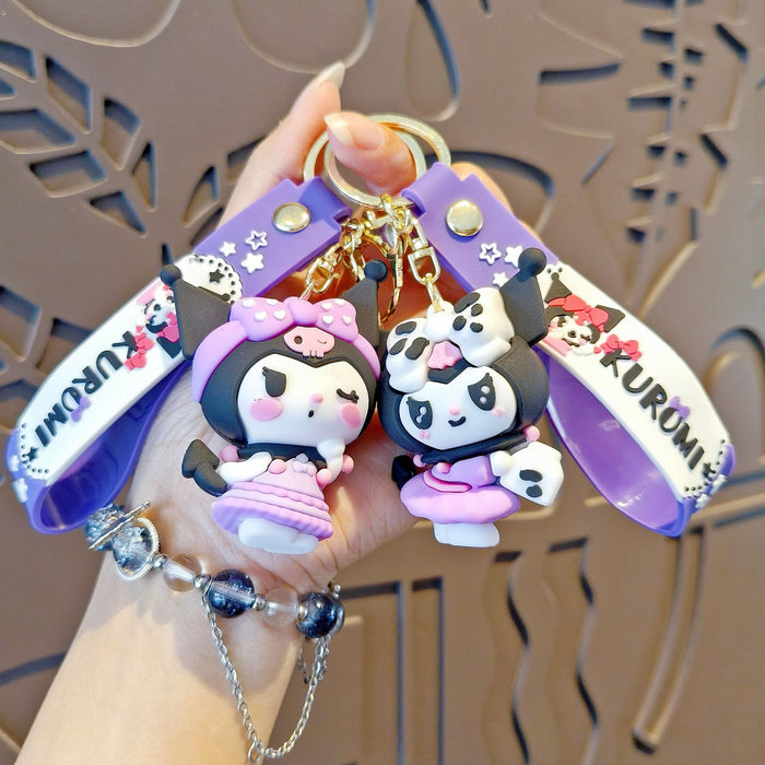 Wholesale Cartoon keychain couple backpack keychain pendant