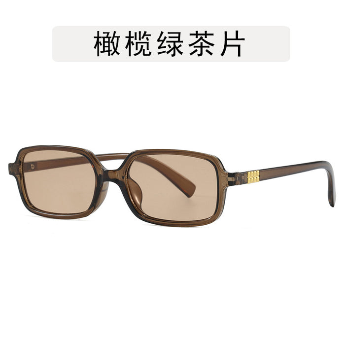 Wholesale Small Box Sunglasses Fashion Personality Simple Sunglasses Street Photography Sunscreen Glasses