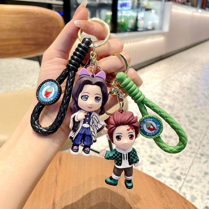 Wholesale Cartoon Creative Ghost Slayer Blade Acrylic Keychains JDC-KC-HuiLe004