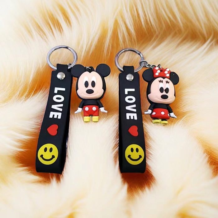 Wholesale Cute Cartoon Silicone Keychains JDC-KC-Zhenl003