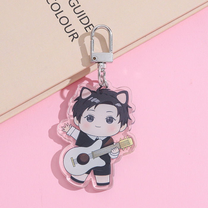 Wholesale Cartoon Cute Acrylic Keychain JDC-KC-AnDao006