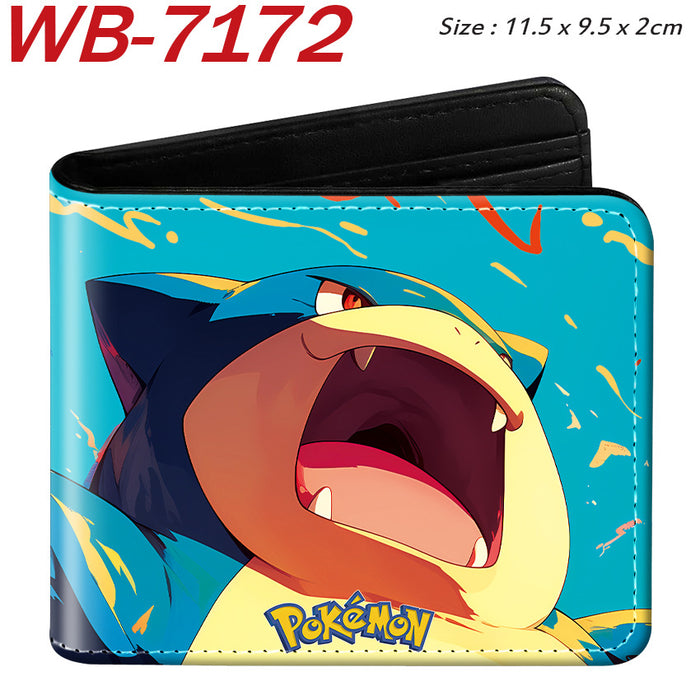 Wholesale Cute Anime Elf Pattern PU Bifold Wallet Short Card Holder Coin Purse Everyday Chic Fashion Accessory