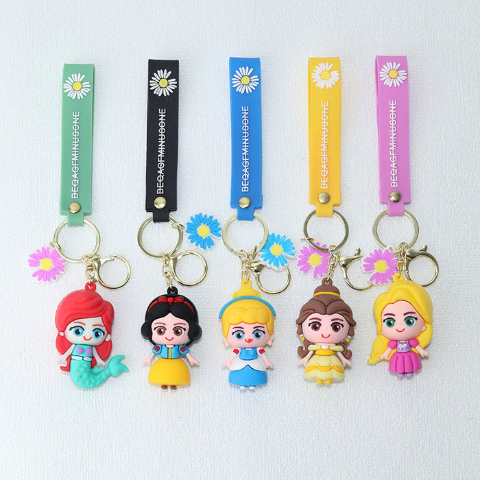 Wholesale PVC Cartoon Doll Keychain JDC-KC-BaoDou007