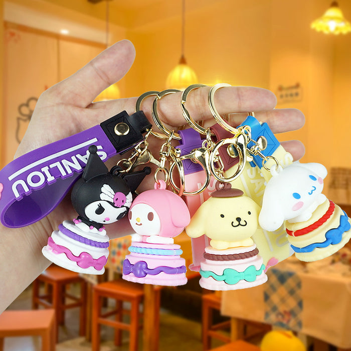 Wholesale PVC Cartoon Doll  Keychain JDC-KC-Yexiang023