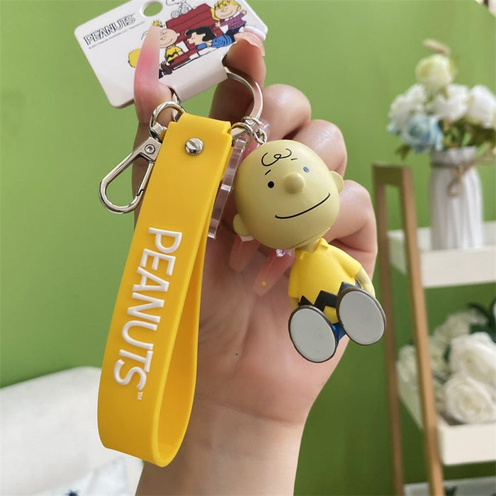 Wholesale Cartoon 3D Puppy Doll Keychain JDC-KC-YanG005