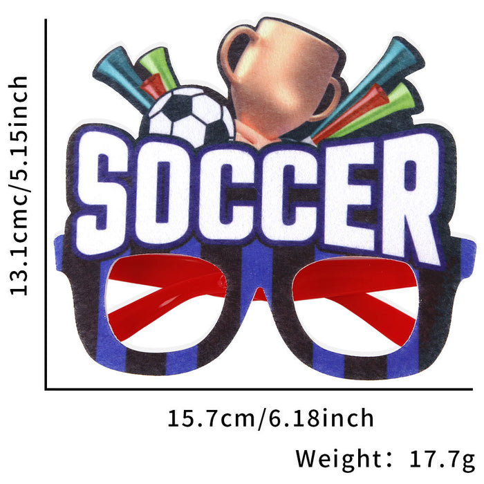 Wholesale 2026 World Cup Fans Glasses Cheer Decoration